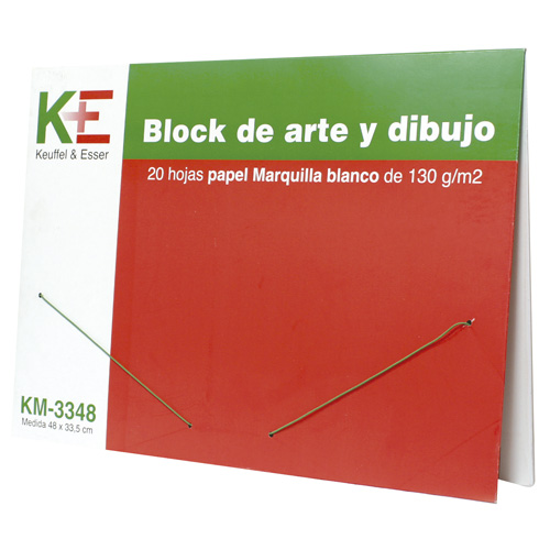 Foto de Block marquilla KE 33x48 cm Km3348 con 20 hojas 