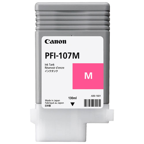 Foto de Cartucho para plotter Canon PFI-107M magenta 