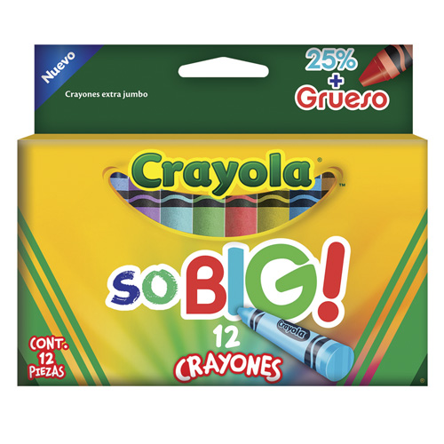 Foto de Crayónes Gruesos Crayola So Big con 12 piezas 