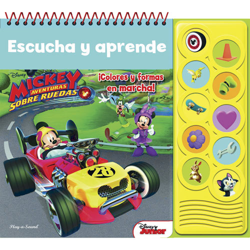 Foto de Libro Infantil Escucha Y Aprende Mickey Roadster Racers 