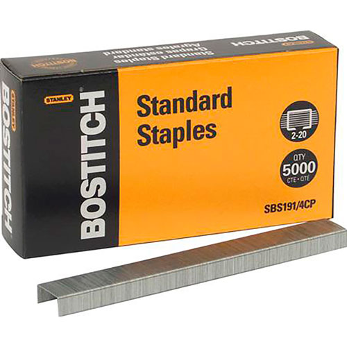 Foto de Grapa estándar de 6mm Bostitch caja con 5000 piezas 