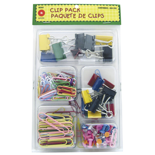 Foto de Kit de clips 205 piezas varios modelos 