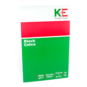 Foto de Block de hojas calca KE 90/95 tamaño oficio con 25 hojas 