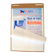 Foto de Block para rotafolio Kyma 61x80cm 25 hojas 