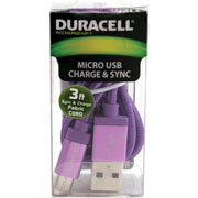 Foto de CABLE DURACELL USB A MICRO B PARA DISPOSITIVOS MOVILES 