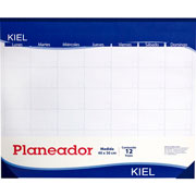 Foto de Planeador para oficina Kiel mensual 30x40cm 12 hojas 